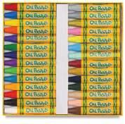 Can be used on paper, board, or canvas. 2-1/2" long sticks. D20020-1209 12 Colors $1.80 $1.62 D20020-1609 16 Colors 2.41 2.17 D20020-2509 25 Colors 3.77 3.18 D20020-0369 36 Colors 5.