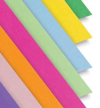 Each crisp color is reasonably lightfast and, under normal conditions, will not bleed. Great for tissue collage, decorating, wrapping, and crafts. 50-Sheet Package, 12" x 18" 10-color assortment.