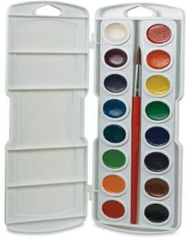 95 Crayola Educational Pan Watercolor Classpack Includes 24, 8-Color Sets (described at right), plus 12, 8-Color Refi lls. D00309-1036 $144.19 $129.
