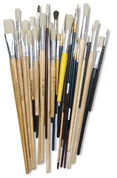 72 Round, Flat, and Wash brushes. D06046-7072 $147.41 $132.