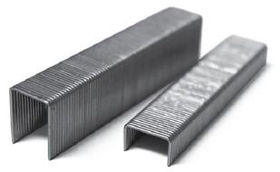 Staples Staples are mainly used to fix thin panels or pieces of timber to solid timber frames. They are most commonly used in factory fabrication with pneumatic tools.