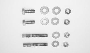 s. 8 H-SS 1/4 FLAT W 1/4 flat washer s.s. 12 H-SS 3/8 FLT WASHER 3/8 x 1 flat washer s.s. SH-103-SS STEP TO DECK QTY PART NUMBER COMPONENT DESCRIPTION 2 H-SS 3/8X1 H B 3/8 x 1 hex head bolt s.
