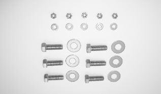 310 CAP gray protective caps (1/4 bolts/nuts) SH-105-SS STEP AND HANDRAIL ASSEMBLY QTY PART NUMBER COMPONENT DESCRIPTION 6 H-SS