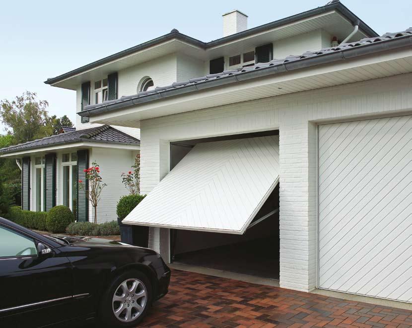 The Original Hörmann Up-and-Over Garage Door The Ultimate in Quality and Aesthetics Everything speaks in favour of the original: quality and safety, aesthetics and convenience, and of course