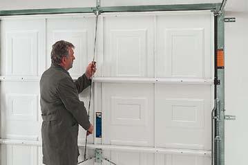 It provides greater security to prevent your garage door from being forced open.