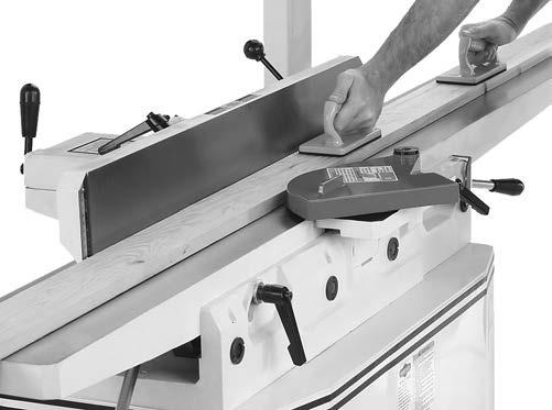 This process will better prepare you for actual operation. To surface plane on jointer: 1.