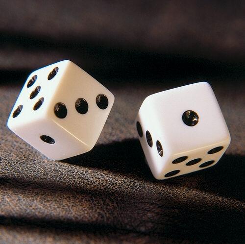 9 when two dice are