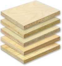 WOOD MATERIAL THEORY Plywood This is made from layers or plies of wood glued together so