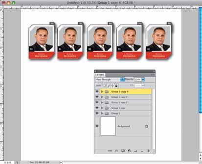 Now you can resize the group of layers as if they were just one layer.