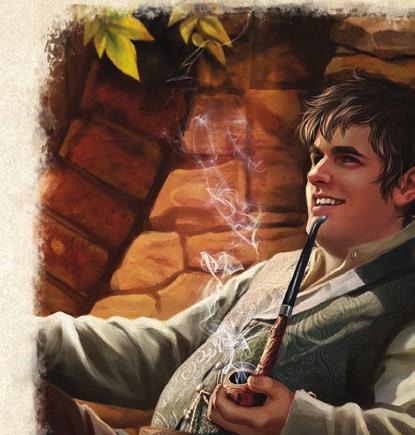 Bilbo Baggins The Hobbit: Over Hill and Under Hill features Bilbo Baggins, a new hero card with a special set of rules. This version of Bilbo must be used when playing the scenarios in this set.