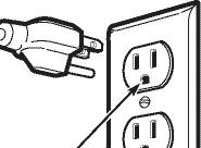 If not properly grounded, or if the wall receptacle does not meet electrical requirements noted (under ELECTRICAL REQUIREMENTS), a qualified electrician should be employed to correct any deficiencies.