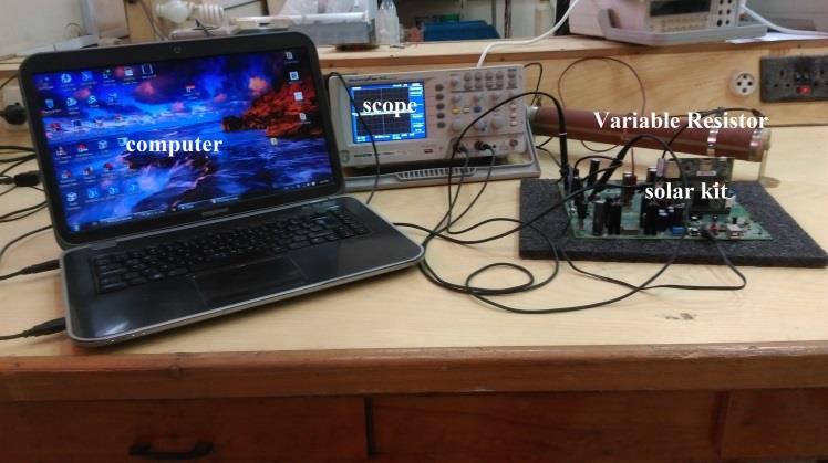 6. Experimental Experimental work was conducted to verify the MATLAB simulation. Texas instrument solar explorer kit has been used to control the output power the PV module.