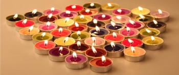 Scented Color Tealight Candle Product code- Jmt 303 Dimension-