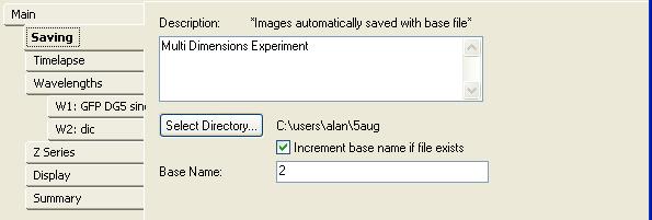 Click Next to work through the setup wizard 3. The Saving window will appear 4.