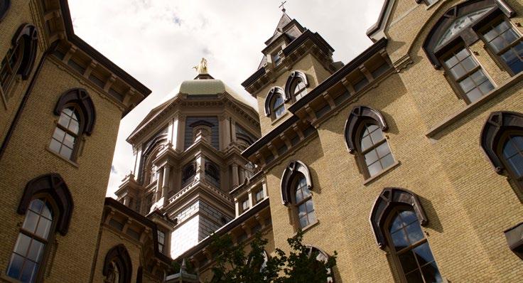 THE NOTRE DAME STRATEGY Facts Between fiscal year 2006 and fiscal year, 2016 university research spending grew from $78 million to $202 million From fiscal year 2011 through fiscal year, 2016 new