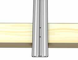 Installation Instructions for Purlins Step 1: Insert rubber gaskets into the top glazing bars