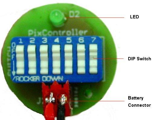 6. Programming the Wireless Vibration Sensor DIP Switches The wireless sensor can