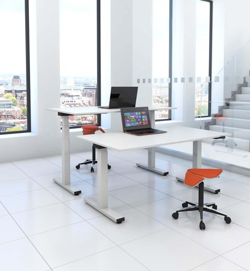DESKING SIT-STAND Sit-Stand workstations provide a flexible solution for the modern office.