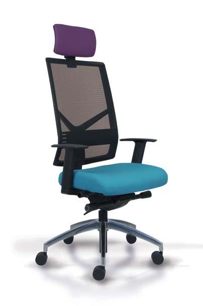 Ranworth An executive high mesh back task chair which promotes good posture and comfort.