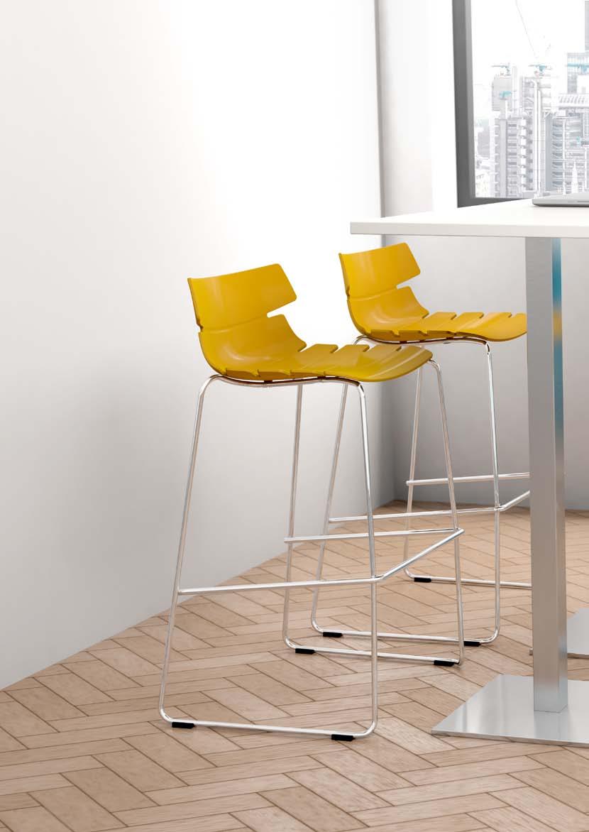CHAIRS & STOOLS chairs & stools NEW A contemporary and versatile range of chairs ideal for breakout and visitor seating.