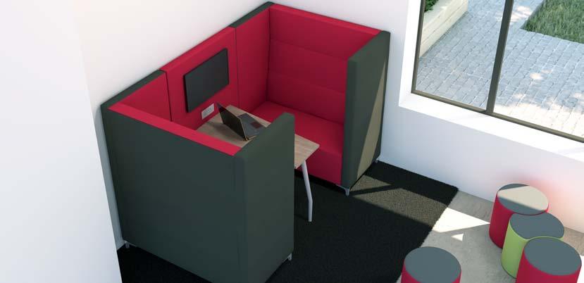SOFT SEATING AMITY Amity creates privacy in open plan areas and public spaces.