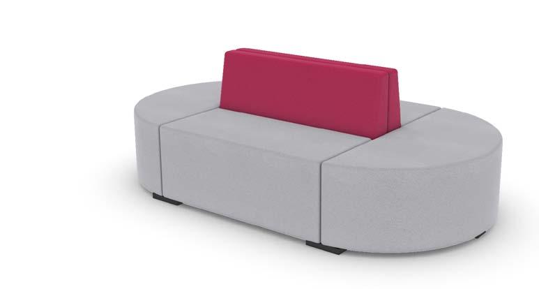 SOFT SEATING dual Dual break-out seating creates collaborative spaces for work or relaxation. features Hardwood feet in Birch or Walnut. Solid Beech frame. A choice of fabric finishes.