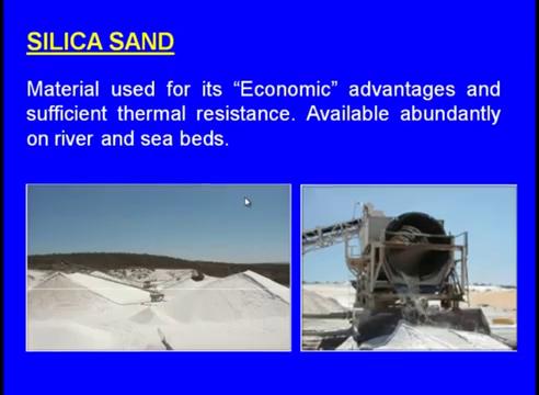 What is this base sand commonly these are the commonly used to beese base sands, one is the silica sand, second one is the zircon sand, third one olivine sand.
