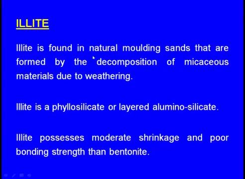 So, it is found right in the natural moulding sands.
