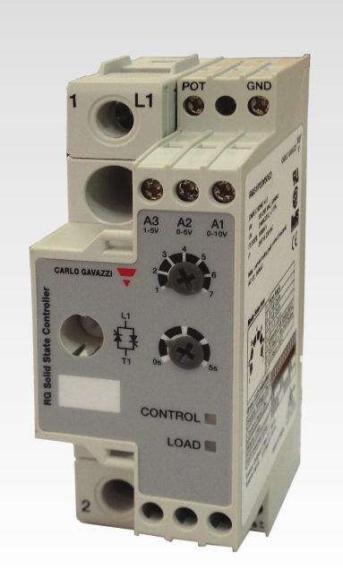 Solid State Relays 1-Phase, Proportional Switching Controllers Types RGS1P..AA.., RGS1P..V.