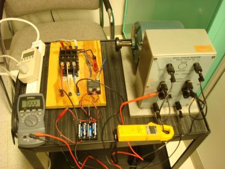 Demo Demo - Single-Phase Motor On/Off Control : SSR, Contactor, July 24 2015 Figure 1. AC Single-Phase Motor Demo (Circuit Drawings) Motor: 1/3 Hp, 115V, 60Hz, 5.