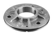 Newel & Newel Components (continued) Rotate, Q-glue and tighten screw Newel Base Flange for use