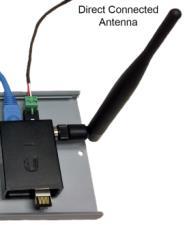 Remte Antenna Accessries Munting Optins fr Standard Antenna (included with Wireless Bridge Mdule) The Wireless Bridge Mdule includes an adjustable, 8-inch, mni-directinal, external antenna that