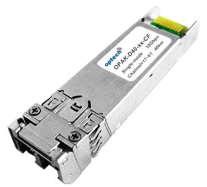Features Compliant with SFF-8431,SFF-8432 and IEE802.3ae 10GBASE-ER and 2G/4G/ 8G/10G Fiber Channel applications.
