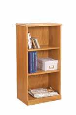 Bookcase with 2 doors H 140cm (55 )