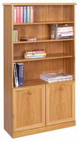 bookcases, media storage cabinets and a