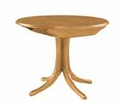 Table Compact Round Table with