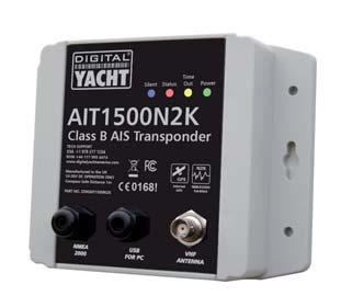 AIS SYSTEMS NEW FOR 2016 AIT1500N2K CLASS B AIS TRANSPONDER VHF ANTENNA AIT1500N2K An easy to install Class B AIS transponder