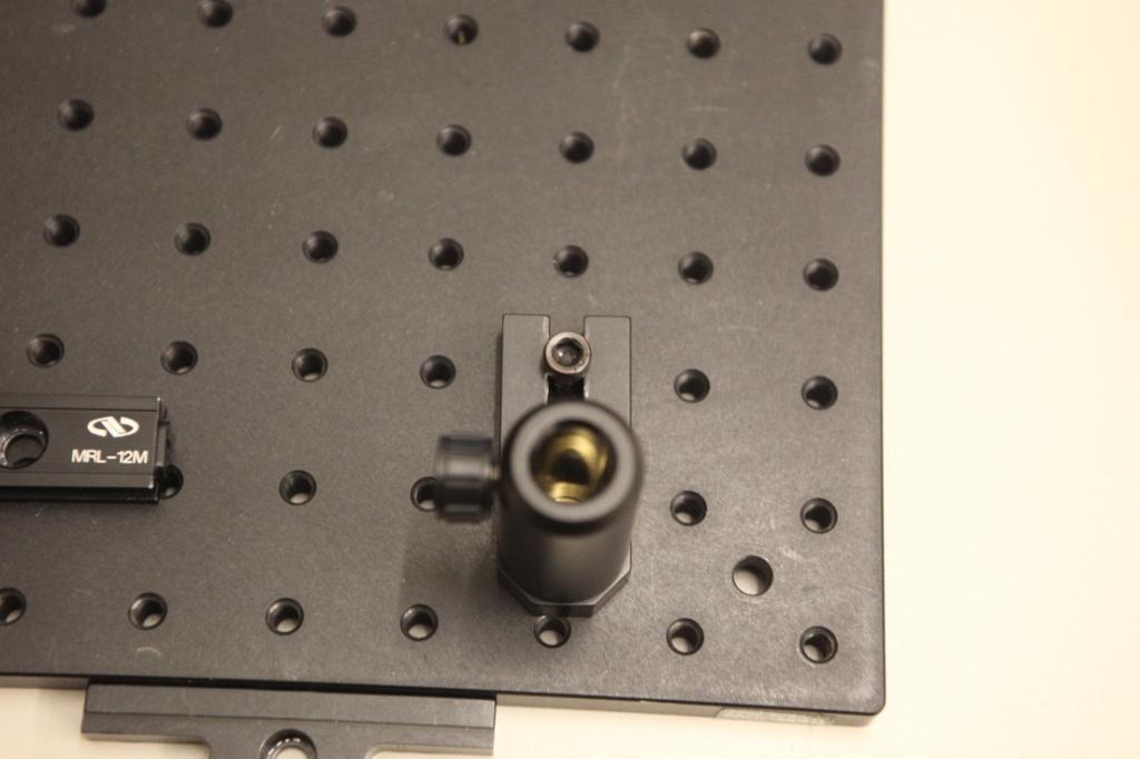 Figure 3: Post holder for laser