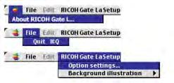 How to Use RICOH Gate La RICOH Gate La is a software program to import images from the camera to a computer.