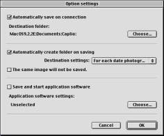 How to Use Optional Settings If you select [Optional Settings] from the [RICOH Gate Settings] menu, the [Optional Settings] dialog box appears. 2 Item Description Initial Setting 1.