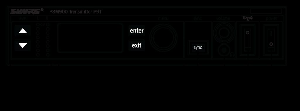 Reduce the level at the audio source or change the input sensitivity of the rack unit from the AUDIO > INPUT menu.