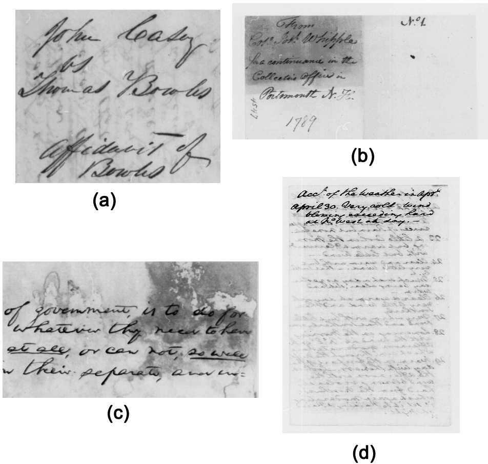 Binarization of Historical Document Images Using the Local Maximum and Minimum Bolan Su Department of Computer Science School of Computing National University of Singapore Computing 1, 13 Computing