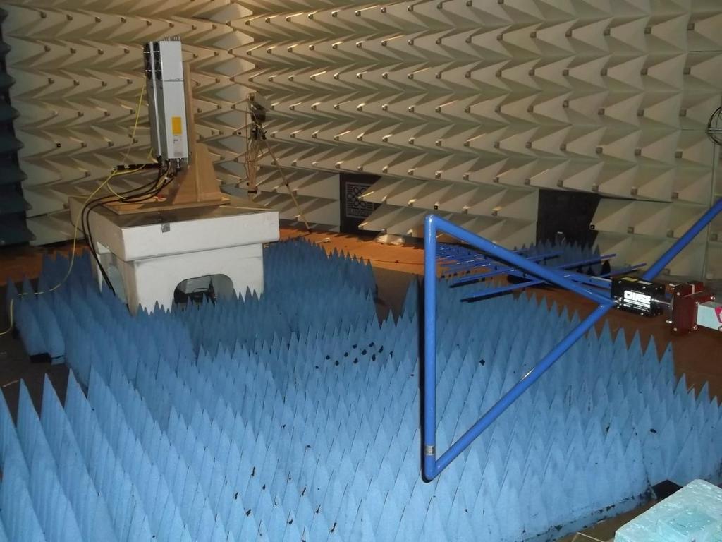 2: Test setup: Field Strength Emission <1 GHz