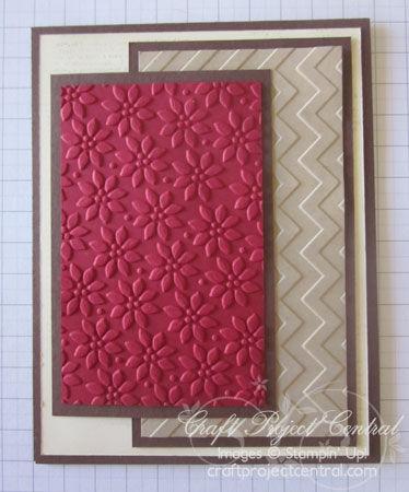 Attach the image panel to the card front using Stampin Dimensionals.