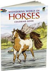 illustrations Favorite Horses Coloring Book : 30 different breeds