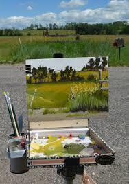 $30 8-12 Plein Air Painting taught by Eileen McConkey 1-3 Punch Needle Embroidery Students will learn the thinking process of painting outside including the decision