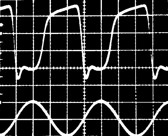 OUTPUT V/div INPUT mv/div 5ns/div Figure 6. Response to 5MHz Sine Wave OUTPUT V/div INPUT mv/div 5ns/div Figure 7. Response to MHz Sine Wave Photo +.