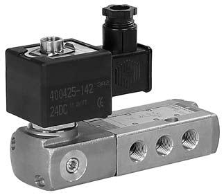 FETURES The monostable spool valves have TÜV certified IE 60 Functional Safety data and can be used up to SIL 4 ll the exhaust ports of this spool valve are connectable, providing better