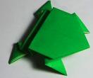 Fantastic Frogs: Origami Jumping Frog Contest Directions Directions: Get into groups of three. Each person in the group picks out a different size of origami folding paper (6X6, 8X8, 9 ¾ X9 ¾ ).