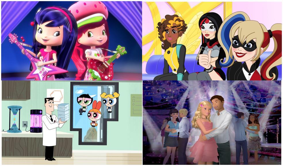 BOOMERANG DREAM SQUAD! BRAND NEW EPISODES! FRIDAYS, 3PM FROM OCTOBER 1 Bubbles, Blossom & Buttercup! Wonder Woman, Supergirl & Batgirl! Twilight Sparkle, Pinkie Pie & Rainbow Dash!